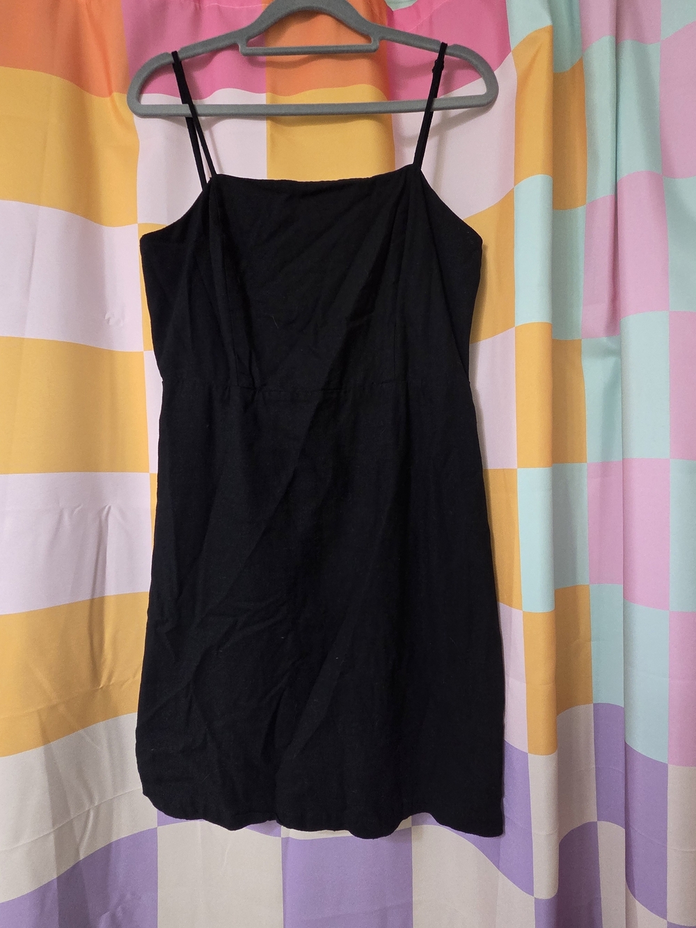 Black Spaghetti Strap Dress